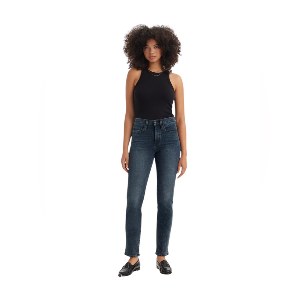 Levi's High Rise Straight Jeans, Size 32